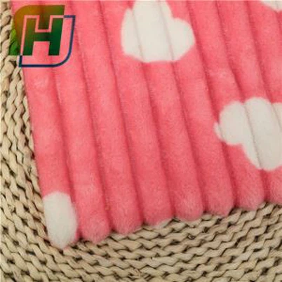 Ispis tkanine minky Stripe Fleece