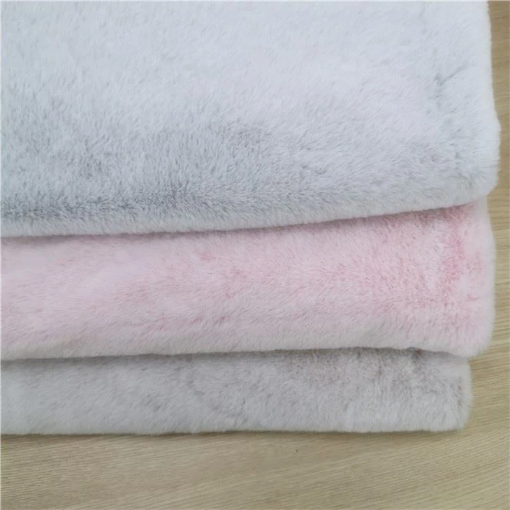 Rabbit Faux fur Fleece Fabric
