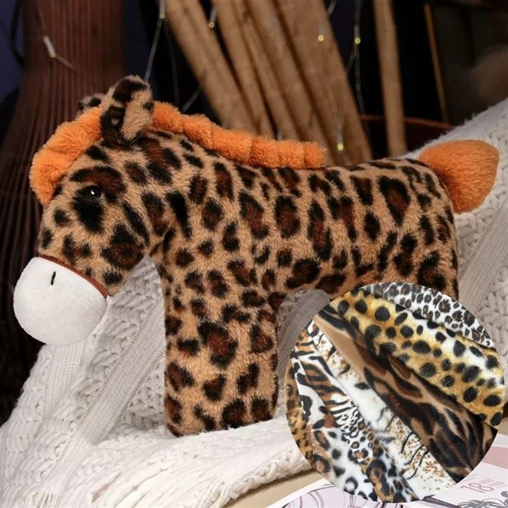 Velboa Fabric Animal Print